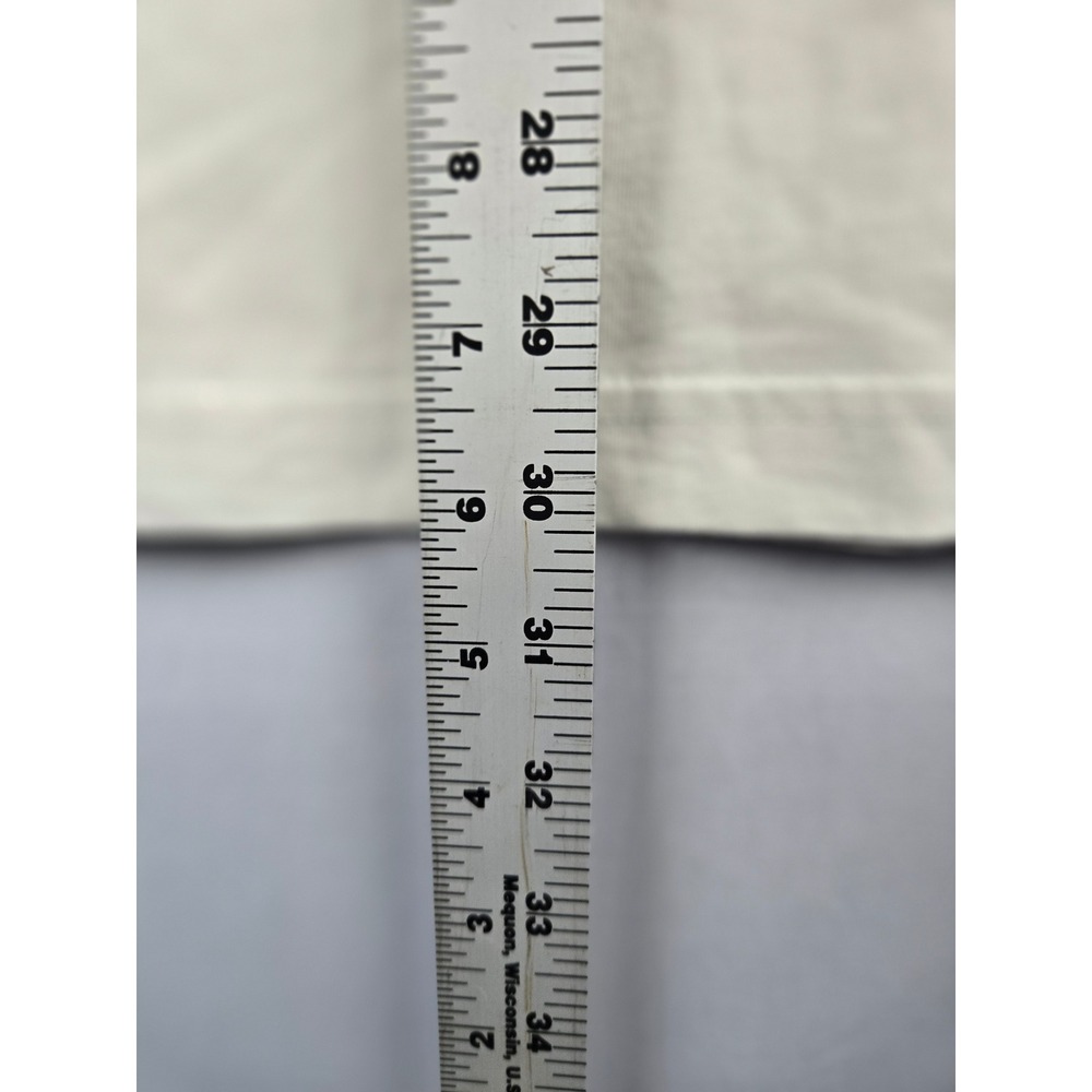 Goodfellow & Co Mens XXL Long Sleeve Henley Shirt Cream Off White Cotton Blend - Picture 5 of 5